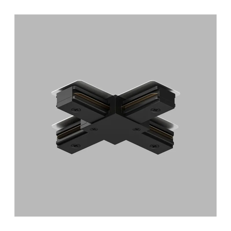 Коннектор Denkirs DK Track Black (SOLID BASE) | DK ТРЕК ЧЕРНЫЙ (СОЛИД БЕЙС) TR1104-BK