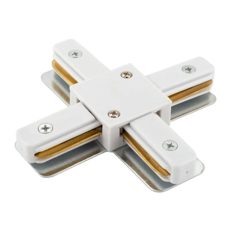 Коннектор Denkirs DK Track White (SOLID BASE) | DK ТРЕК БЕЛЫЙ (СОЛИД БЕЙС) TR1104-WH