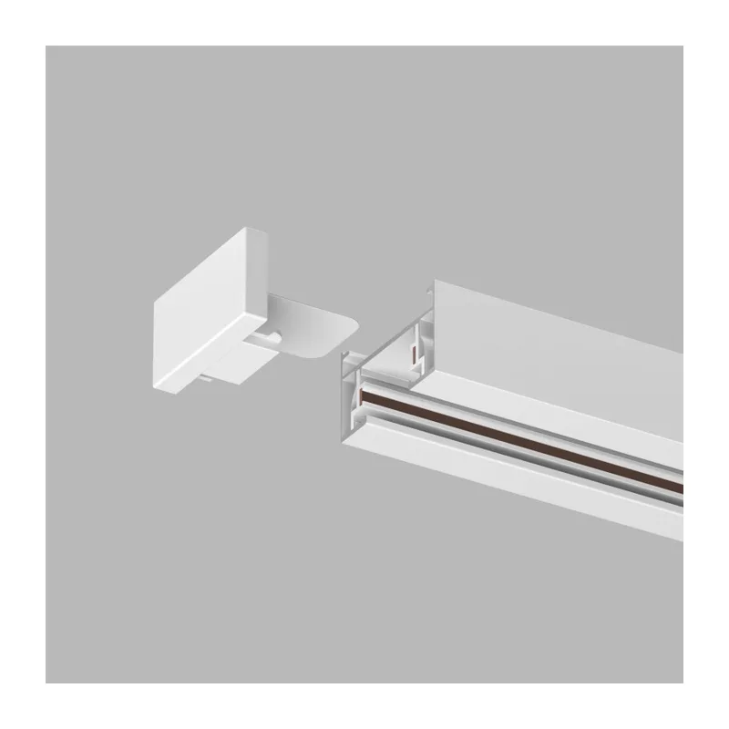 Заглушка Denkirs DK Track White (SOLID BASE) | DK ТРЕК БЕЛЫЙ (СОЛИД БЕЙС) TR1107-WH 2