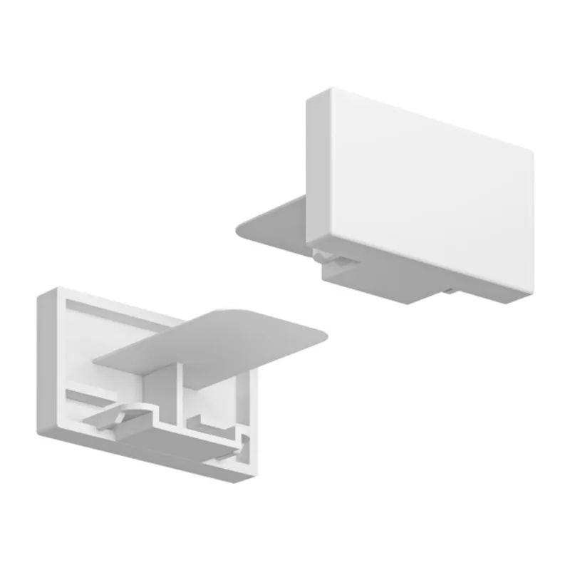 Заглушка Denkirs DK Track White (SOLID BASE) | DK ТРЕК БЕЛЫЙ (СОЛИД БЕЙС) TR1107-WH 3