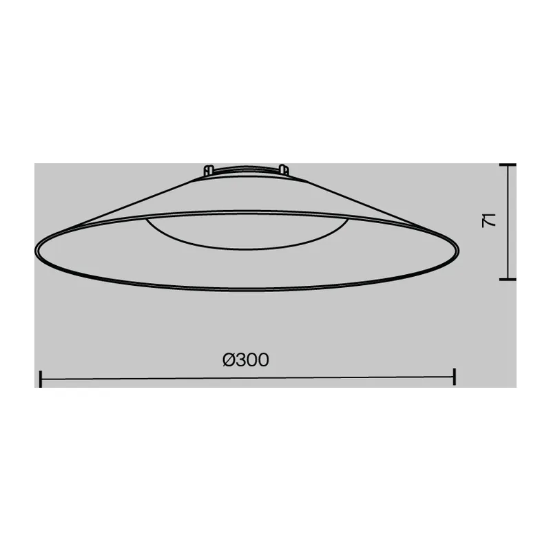 Подвесной светильник Кампана / Campana Parity 4000K 12Вт 120° белый Maytoni TR127B-12W4K-W 9