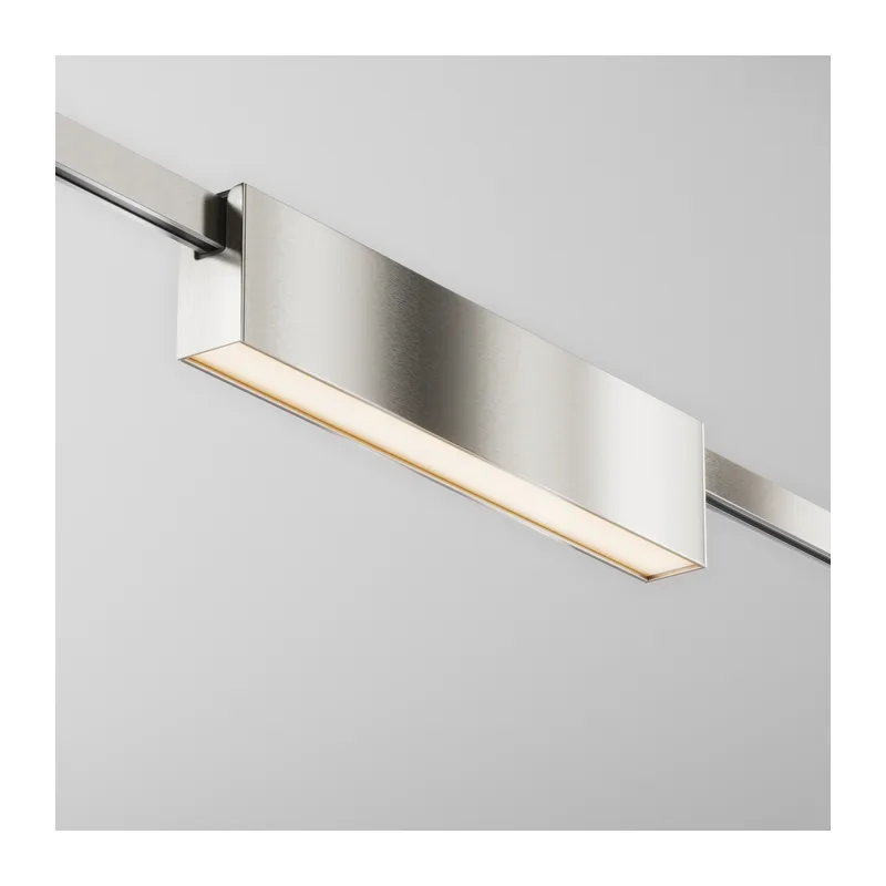 Трековый светильник Базис / Basis Flarity 3000K 12Вт 120° Maytoni TR151-1-12W3K-PT 3