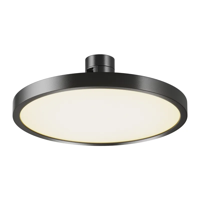 Трековый светильник Плато / Plato Flarity 3000K 10Вт 120° Maytoni TR153-1-10W3K-B