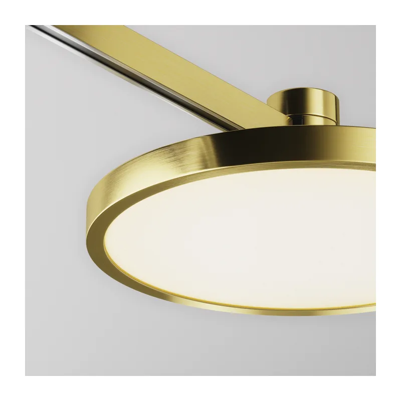 Трековый светильник Плато / Plato Flarity 3000K 10Вт 120° Maytoni TR153-1-10W3K-BS 9