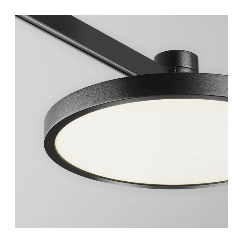 Трековый светильник Плато / Plato Flarity 4000K 10Вт 120° Maytoni TR153-1-10W4K-B 2