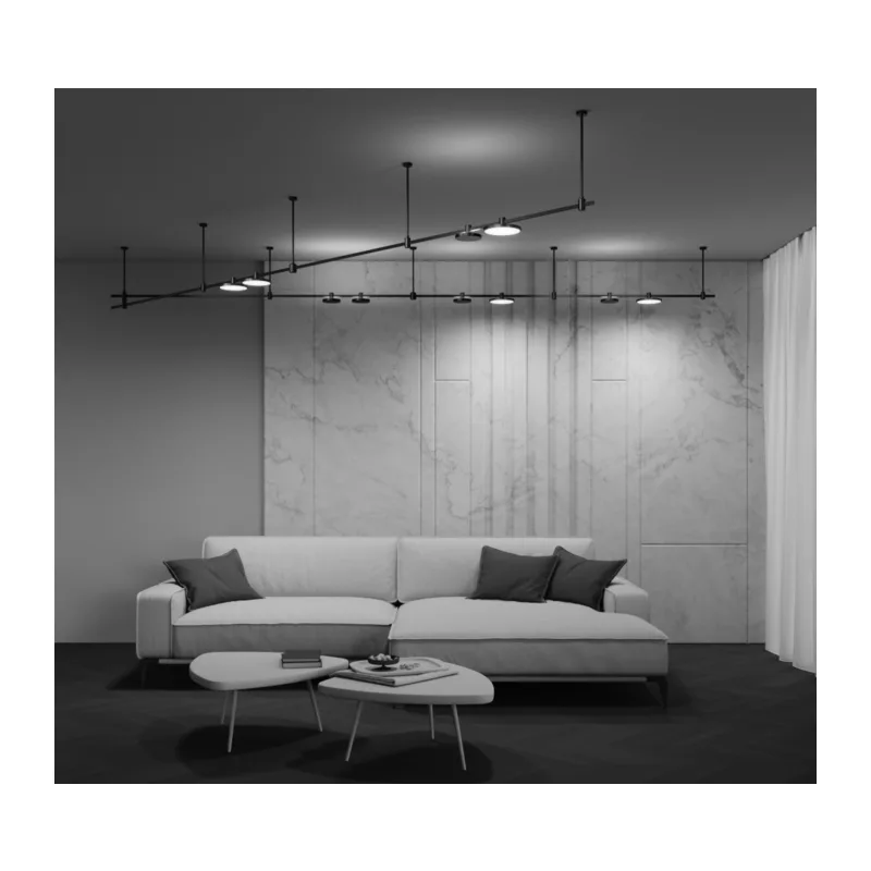 Трековый светильник Плато / Plato Flarity 4000K 10Вт 120° Maytoni TR153-1-10W4K-B 5