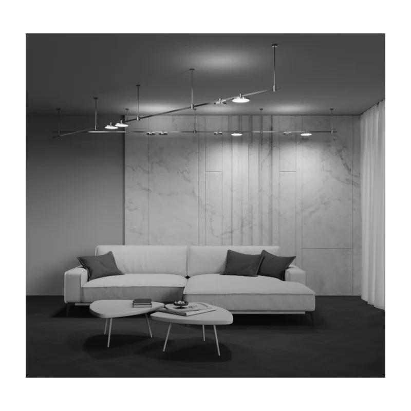 Трековый светильник Плато / Plato Flarity 4000K 10Вт 120° Maytoni TR153-1-10W4K-PT 5