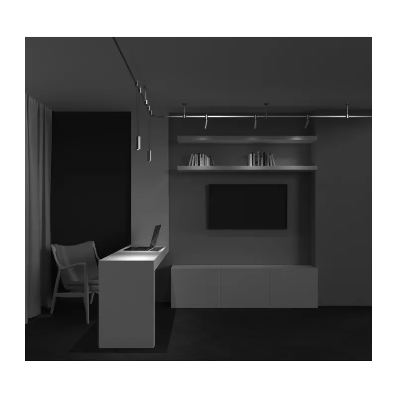 Трековый подвесой светильник Фокус / Focus Led Flarity 3000K 12Вт 36° Maytoni TR157-1-12W3K-PT 5