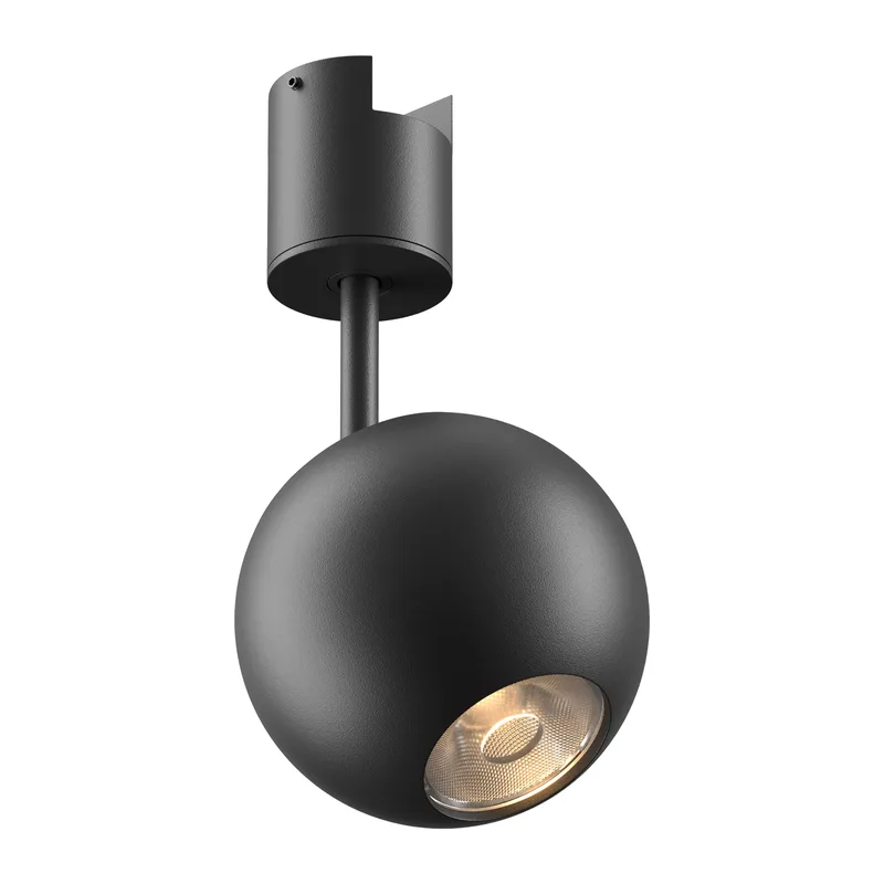 Трековый светильник Сфера / Sfera Elasity 3000K 8Вт 36° Maytoni TR164-1-8W3K-M-B