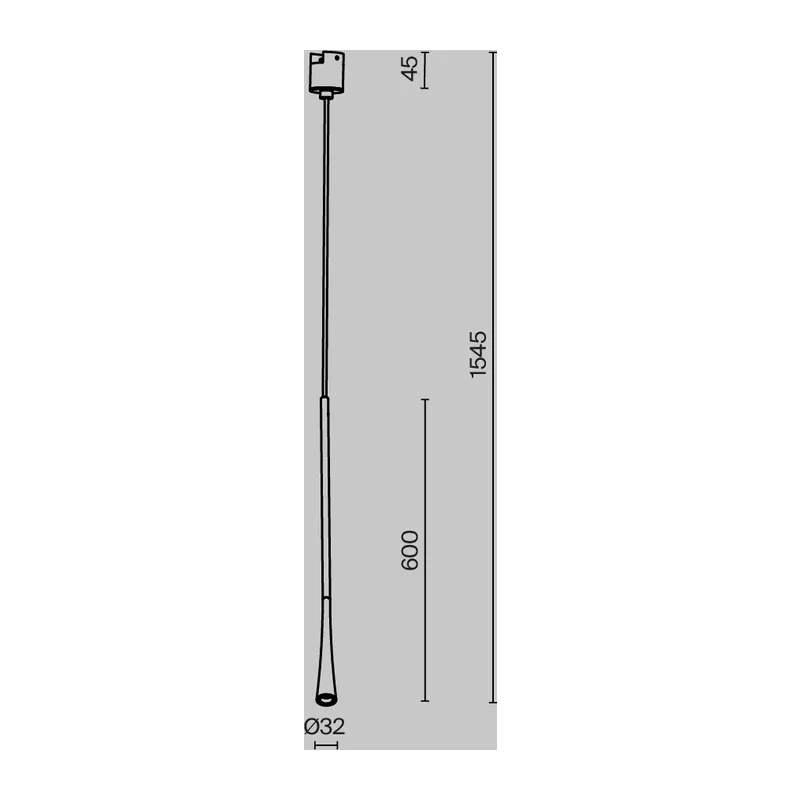 Трековый светильник Стан / Waist Elasity 3000К 7Вт 38° Maytoni TR168-1-7W3K-M-BS 9