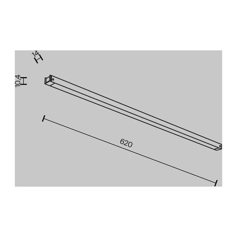 Трековый светильник Базис / Basis Basity 3000K/6000K 16Вт 120° Maytoni TR173-1-16WTW-B 11