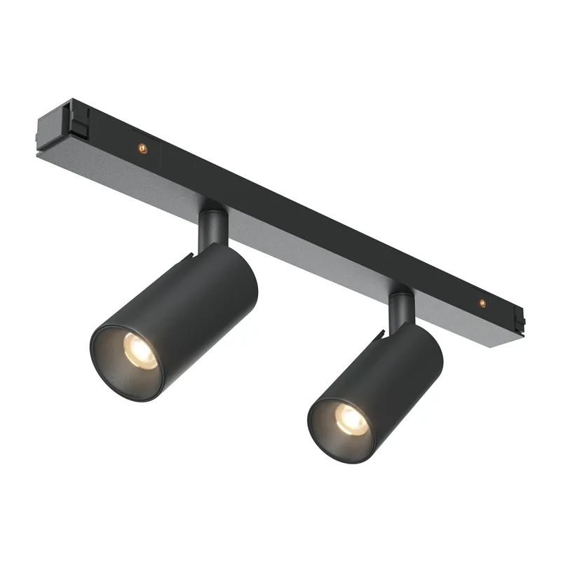 Трековый светильник Фокус / Focus Duo Basity 3000K/6000K 6Вт 36° Maytoni TR176-1-2X3WTW-M-B