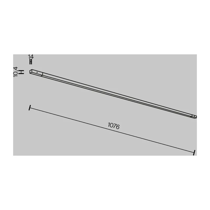 Трековый светильник Гибкий / Flex Basity 3000K/6000K 12Вт 90° Maytoni TR180-1-12WTW-B 8
