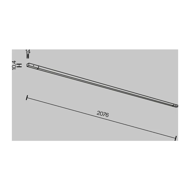 Трековый светильник Гибкий / Flex Basity 3000K/6000K 24Вт 90° Maytoni TR180-1-24WTW-B 8
