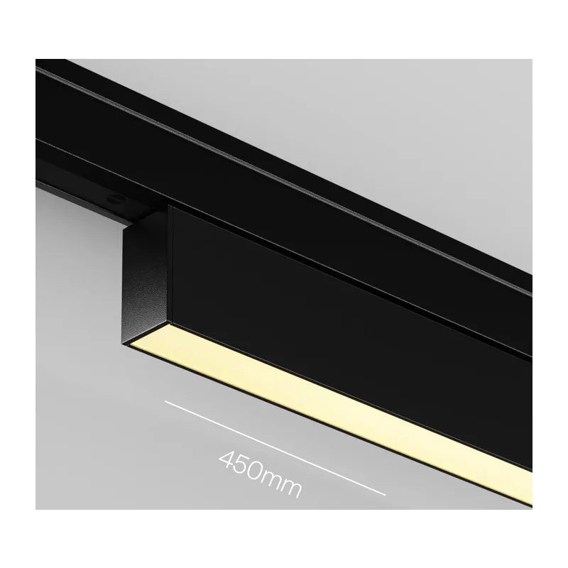 Трековый светильник Базис / Basis Levity 2700К 12Вт 100° Maytoni TR192-1-12W2.7K-B 2