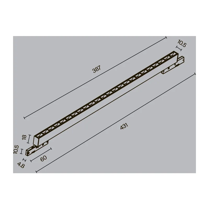 Трековый светильник Точки / Points Levity 4000К 20Вт 30° Maytoni TR193-1-20W4K-M-B 9