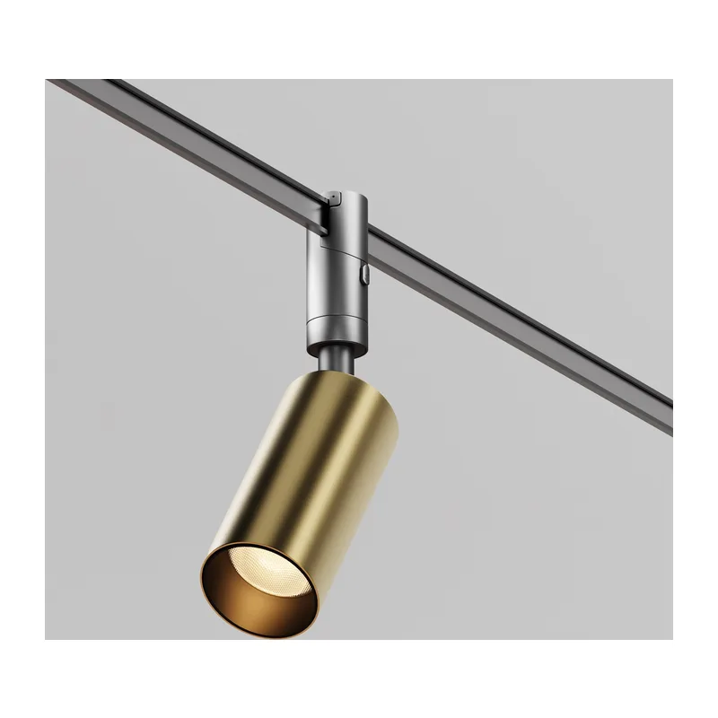 Трековый светильник Фокус / Focus Led 3000К 10Вт 36° Maytoni TR201-1-10W3K-M-BBS 12