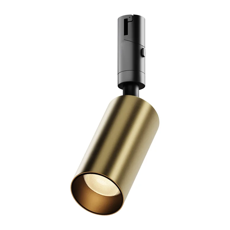 Трековый светильник Фокус / Focus Led 3000К 10Вт 36° Maytoni TR201-1-10W3K-M-BBS