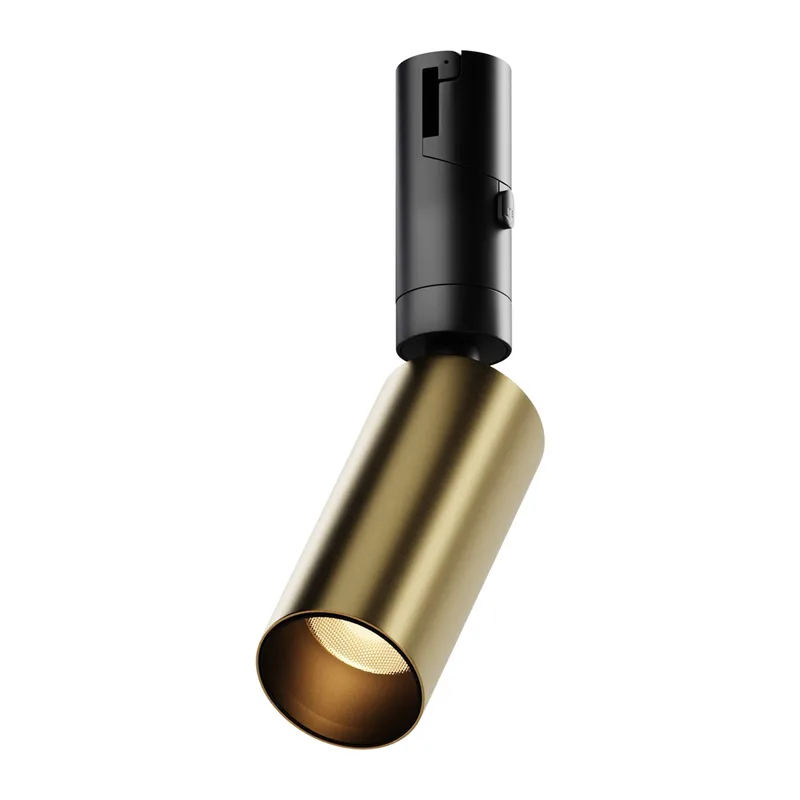 Трековый светильник Фокус / Focus Led 3000К 5Вт 36° Maytoni TR201-1-5W3K-M-BBS