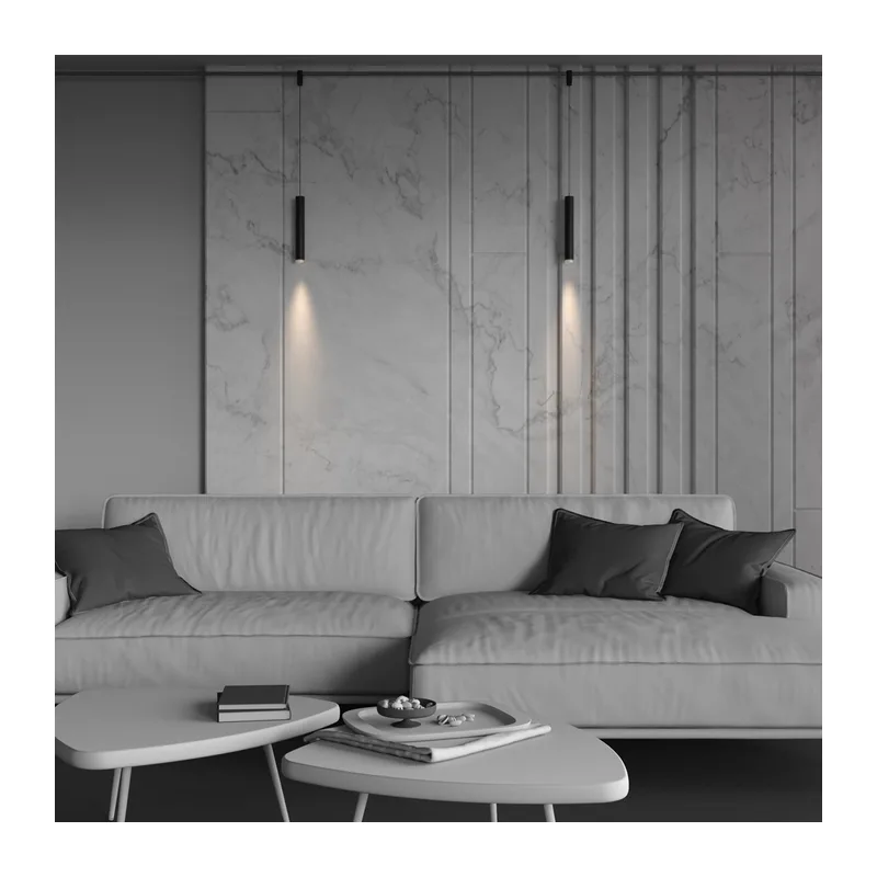 Трековый подвесной светильник Скольжение / Skim 3000К 5Вт 36° Maytoni TR210-1-5W3K-M-B 5