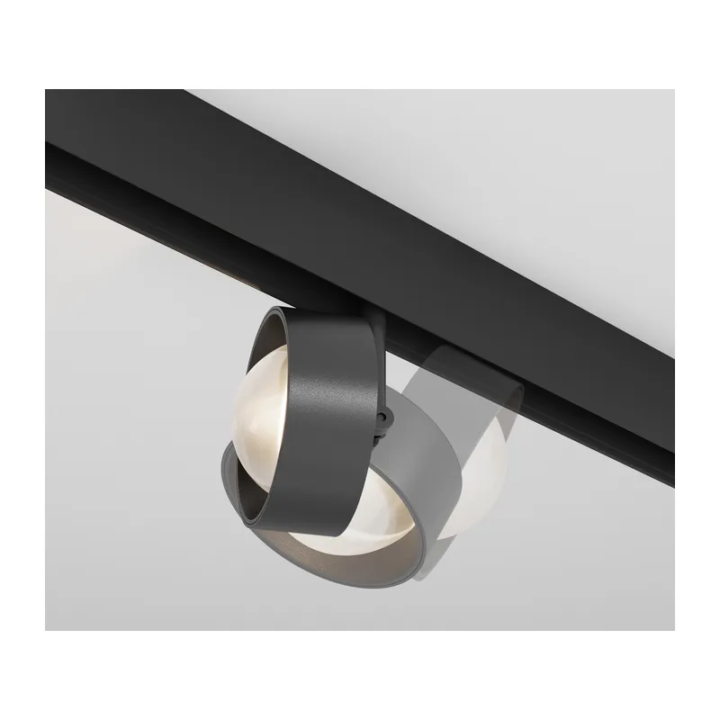Трековый светильник Линза / Lens Exility 3000K 15Вт 70° Maytoni TR217-2-15W3K-B 6