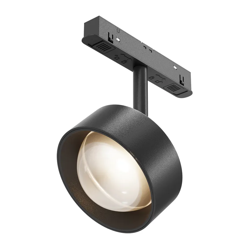 Трековый светильник Линза / Lens Exility 3000K 15Вт 70° Maytoni TR217-2-15W3K-B