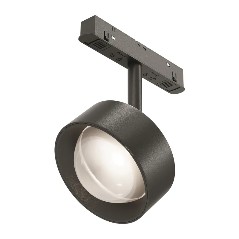 Трековый светильник Линза / Lens Exility 4000K 15Вт 70° Maytoni TR217-2-15W4K-B