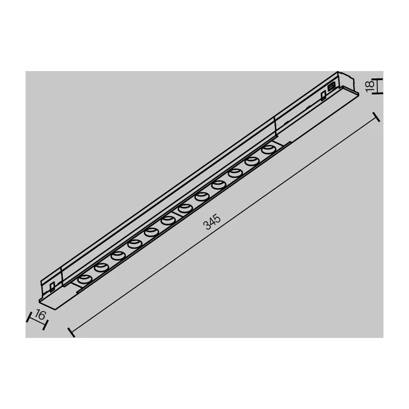 Трековый светильник Точки / Points Exility 4000K 10Вт 36° Maytoni TR232-2-10W4K-B 8