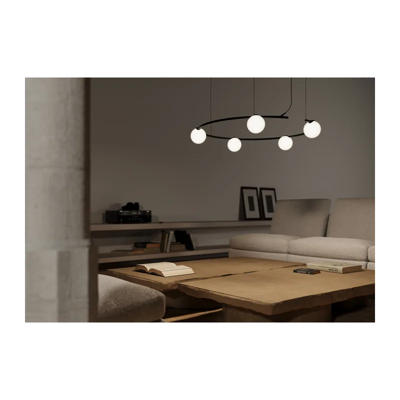 Трековый светильник Луна / Luna Arity 3000K 5т 120° Maytoni TR236-1-5W3K-B 3