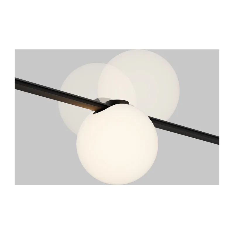 Трековый светильник Луна / Luna Arity 3000K 5т 120° Maytoni TR236-1-5W3K-B 9