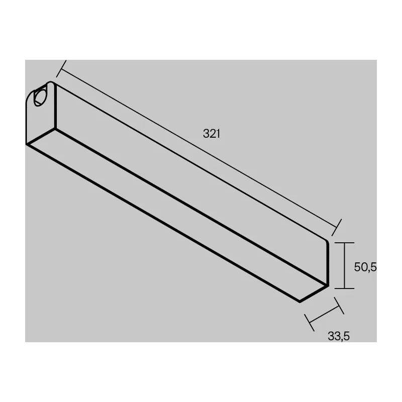Трековый светильник Базис / Basis Arity 3000K 12Вт 120° Maytoni TR238-1-12W3K-B 11