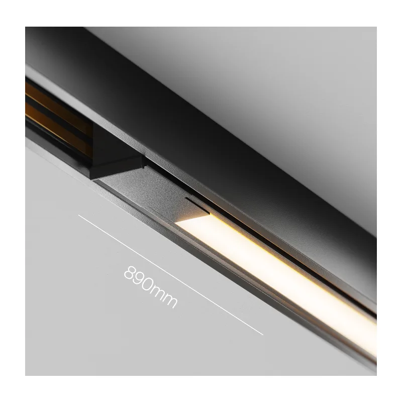 Трековый светильник Базис / Basis Exility X 3000K 18Вт 120° Maytoni TR240-2-18W3K-B 3