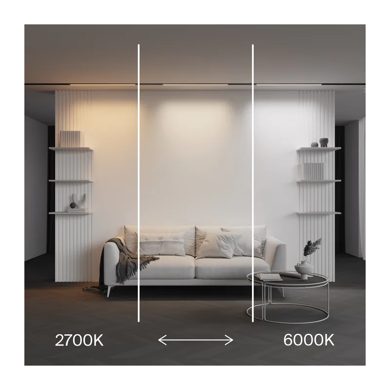 Трековый светильник Базис / Basis Exility X 2700-6000K 18Вт 120° Dim Dali2 Maytoni TR240-4-18WTW-DD2-B 10