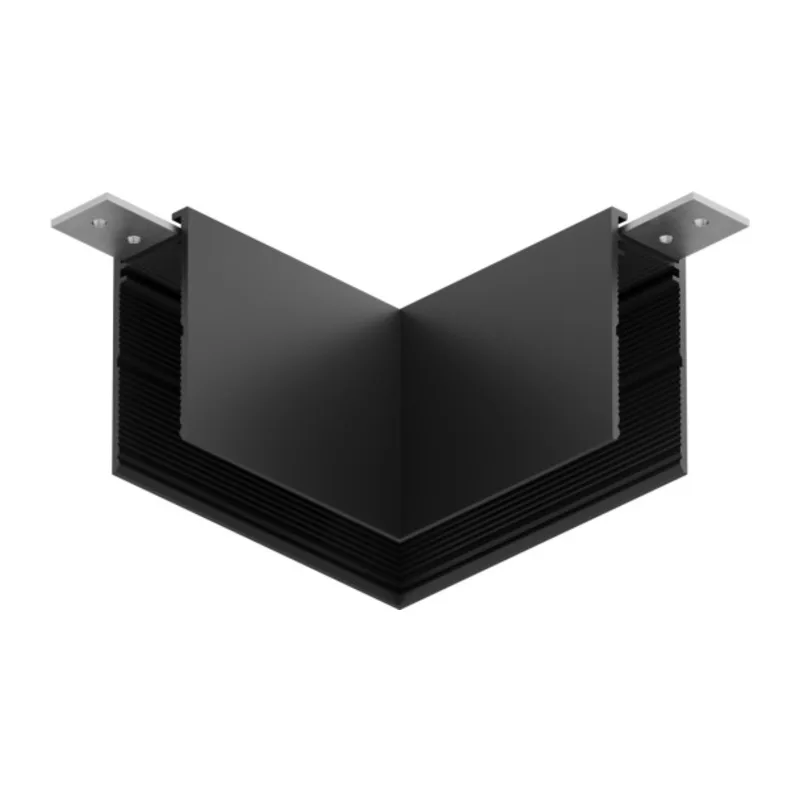 Соединитель для шинопровода Denkirs SMART SLIM BASE | СМАРТ СЛИМ БЕЙС TR2406-BK 2