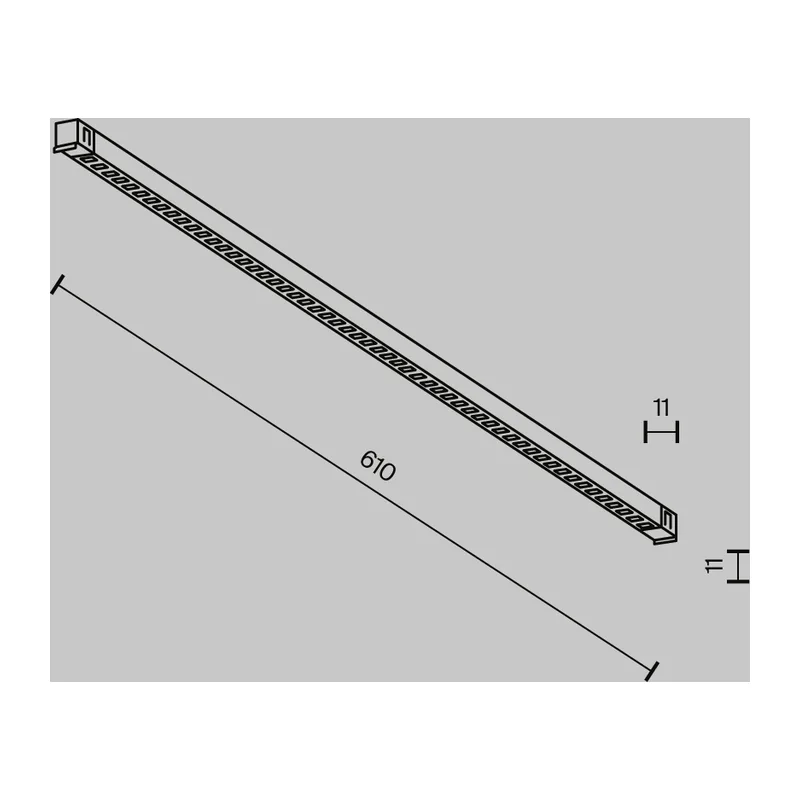 Трековый светильник Точки / Points Exility X 3000K 12Вт 40° Maytoni TR241-2-12W3K-B 8