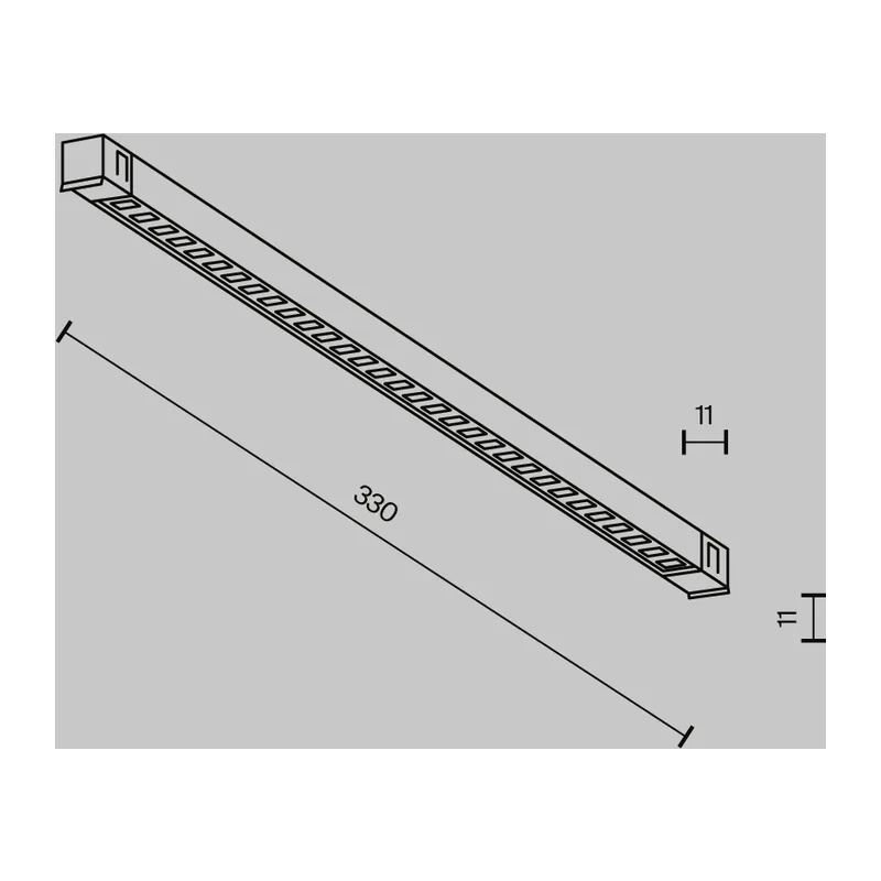 Трековый светильник Точки / Points Exility X 3000K 6Вт 40° Maytoni TR241-2-6W3K-B 10