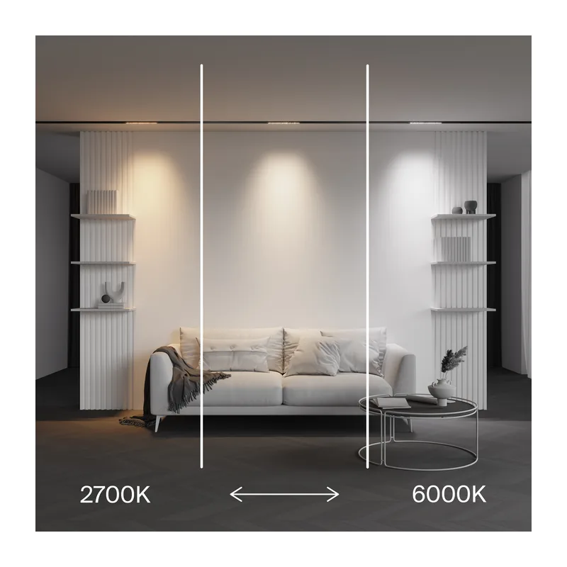 Трековый светильник Точки / Points Exility X 2700-6000K 6Вт 40° Dim Dali2 Maytoni TR241-4-6WTW-DD2-B 9