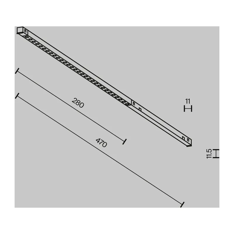 Трековый светильник Точки / Points Exility X 2700-6000K 6Вт 40° Dim Dali2 Maytoni TR241-4-6WTW-DD2-B 8