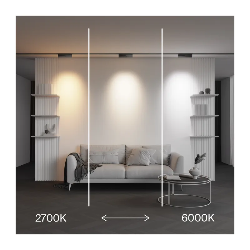 Трековый светильник Точки / Points Rot Exility X 2700-6000K 12Вт 40° Dim Dali2 Maytoni TR242-4-12WTW-DD2-B 11