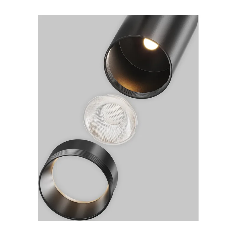 Трековый светильник Фокус / Focus Led Exility X 3000K 12Вт 36° Maytoni TR243-12W3K-B 13