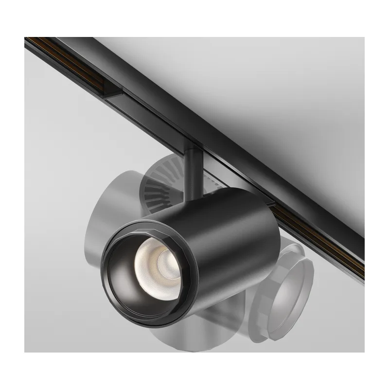 Трековый светильник Фокус / Focus Zoom Exility X 4000K 12Вт 10-45° Maytoni TR244-12W4K-B 7