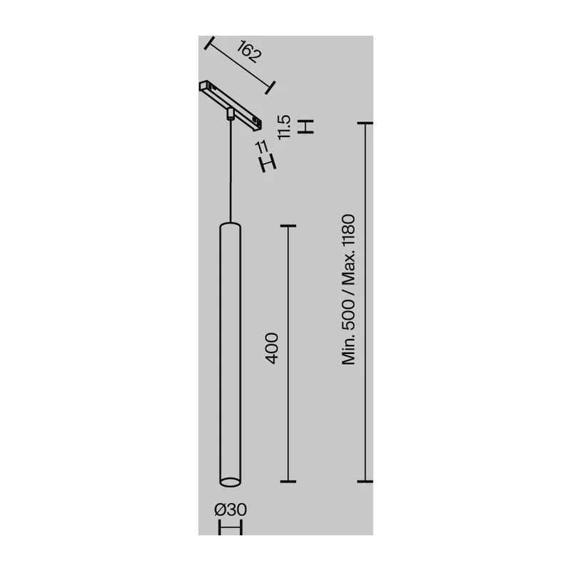 Трековый светильник Фокус / Focus Led Exility X 2700-6000K 7Вт 36° Dim Dali2 Maytoni TR245-4-7WTW-DD2-B 11