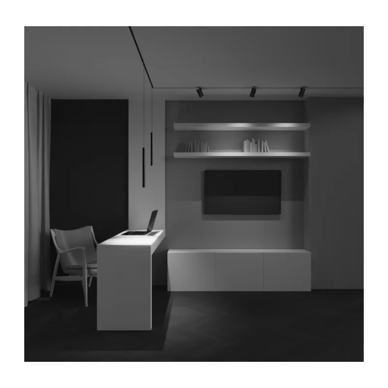 Трековый светильник Фокус / Focus Led Exility X 3000K 7Вт 36° Maytoni TR245-7W3K-B 5