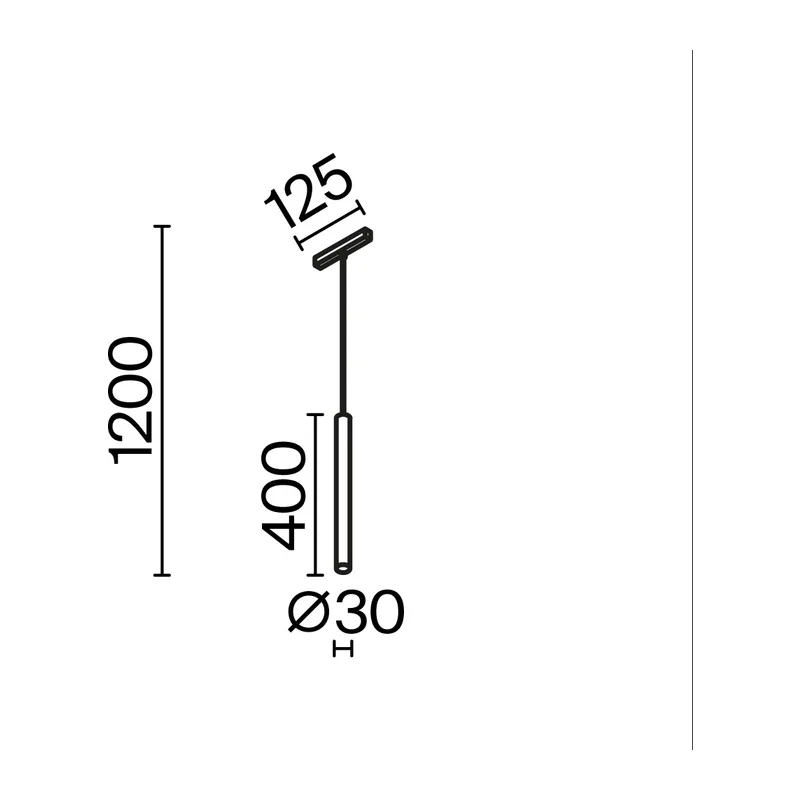 Трековый подвесной светильник Фокус / Focus Led Radity 2700-6500K 7Вт 36° Dim Smart Maytoni TR257-4-7WTW-M-B
