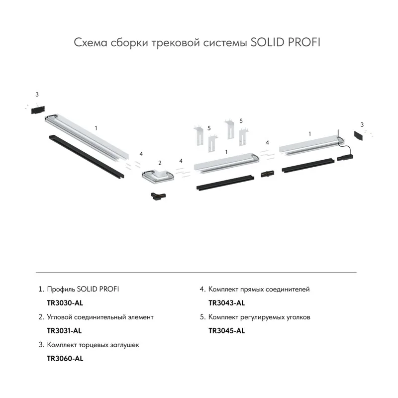 Заглушка Denkirs SOLID PROFI | СОЛИД ПРОФИ TR3060-AL 4