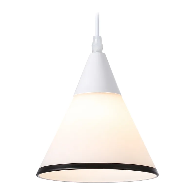 Подвесной светильник E27*1 TR3166 WH/BK белый/черный E27 max 60W D155*1000 Ambrella Light 7