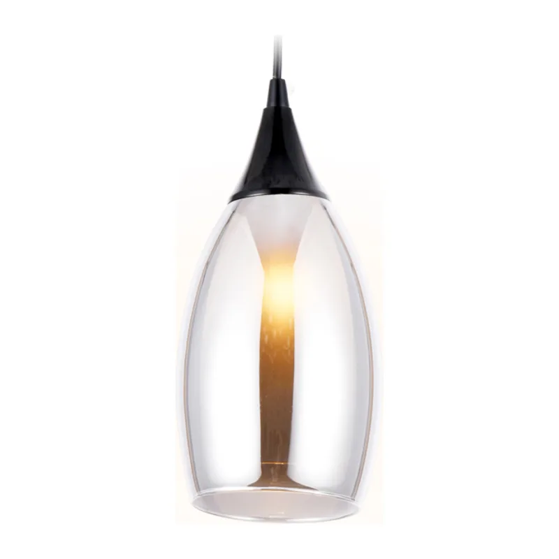 Подвесной светильник E14*1 TR3544 BK/SM черный/дымчатый E14 max 40W D130*1000 Ambrella Light 5