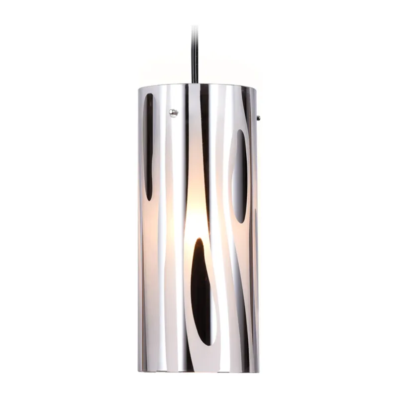 Подвесной светильник E27*1 TR3589 CH/SM хром/дымчатый E27 max 40W D100*1050 Ambrella Light 4
