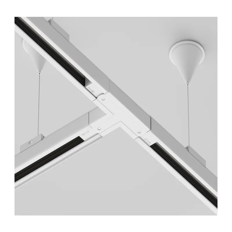 Коннектор Т-образный левый Trinity белый Maytoni TRA005CT-31W-L 3