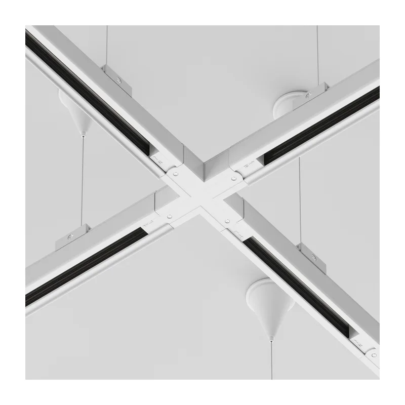 Коннектор Х-образный Trinity белый Maytoni TRA005CX-31W 4